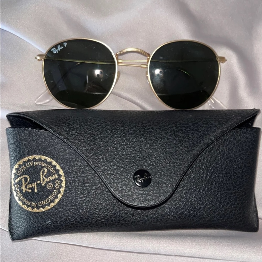 Rayban Round Polarized Sunglasses